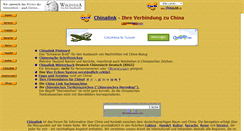 Desktop Screenshot of china-link.de